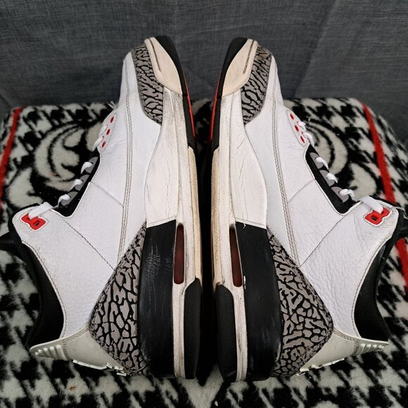 %Size 10 Nike Air Jordan 3 Retro Infrared Men Sneakers AJ26 main image 5